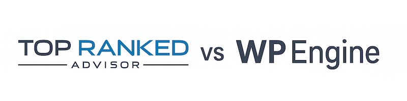 Top Ranked Advisor Website Hosting vs. WP Engine